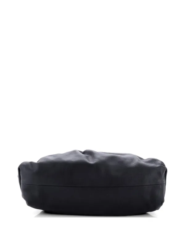 Bottega Veneta Pre-Owned ザ ポーチ レザークラッチバッグ | ブラック