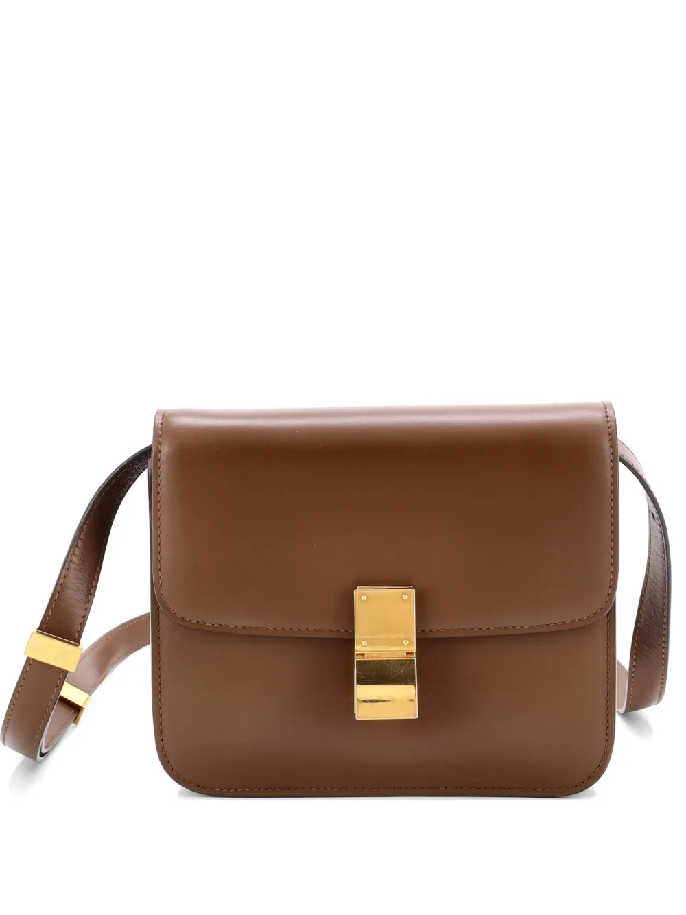 Celine Pre-Owned Classic Box Bag Smooth Leather Teen shoulder bag - Marrone