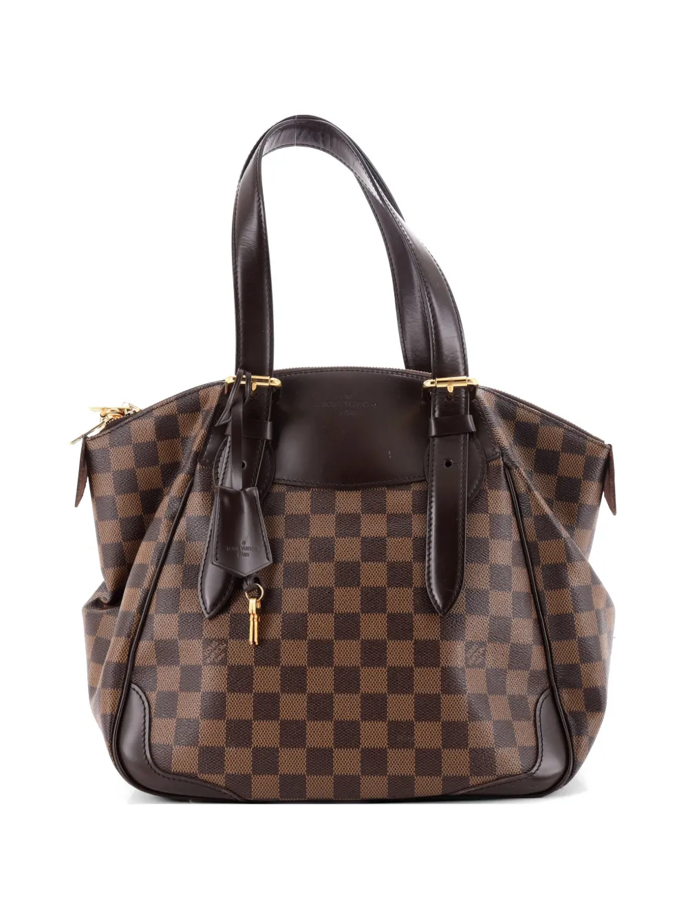 Louis Vuitton Pre-Owned Borsa a spalla Verona Damier MM - Marrone