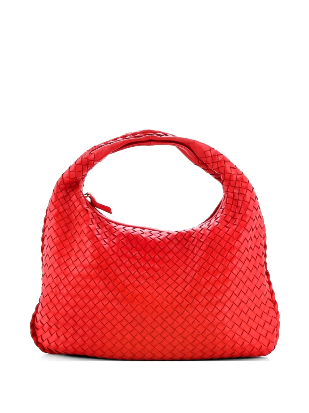 Bottega Veneta Pre-Owned Veneta Intrecciato Nappa Small hobo bag - Rot