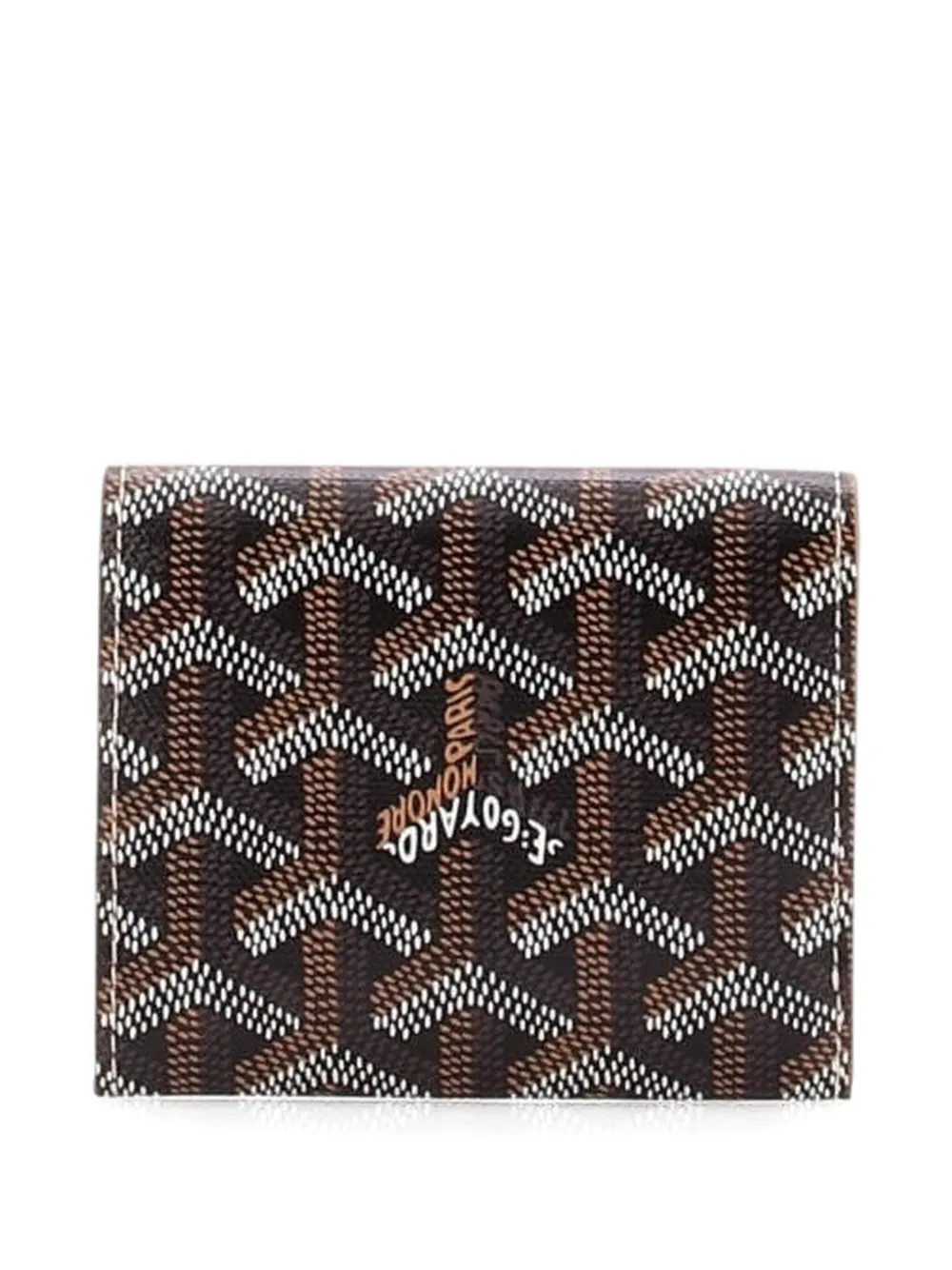 Goyard Pre-Owned Marigny Coin Purse Coated Canvas pouch - Marrone
