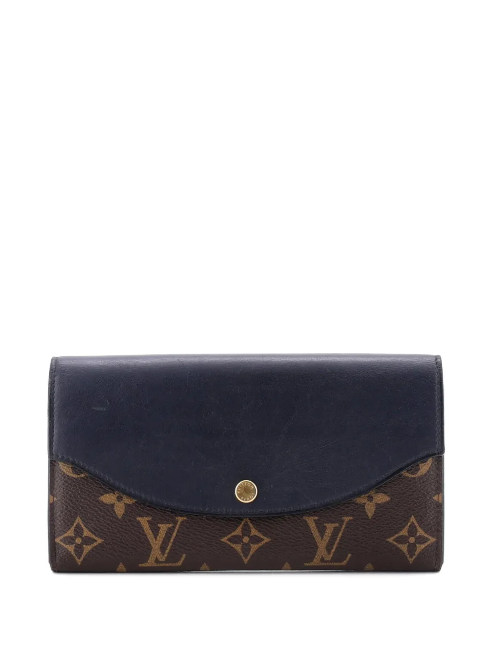Louis Vuitton Pre-Owned Sarah Tuileries Wallet Monogram Canvas and Leather small wallets - Blu