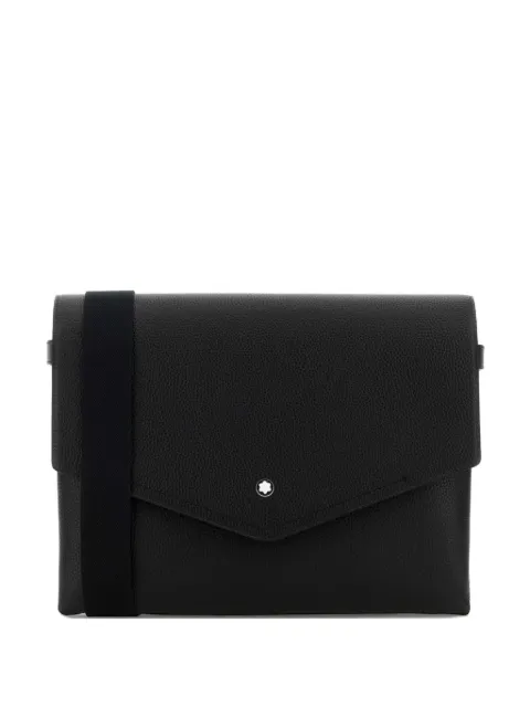 Montblanc Companion pebbled leather cross body bag