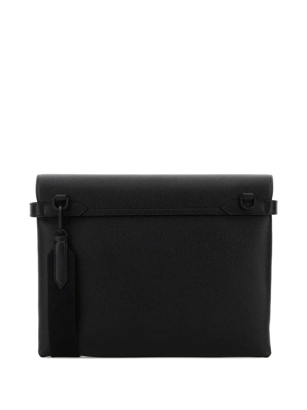 Montblanc Companion leren crossbodytas met textuur Zwart