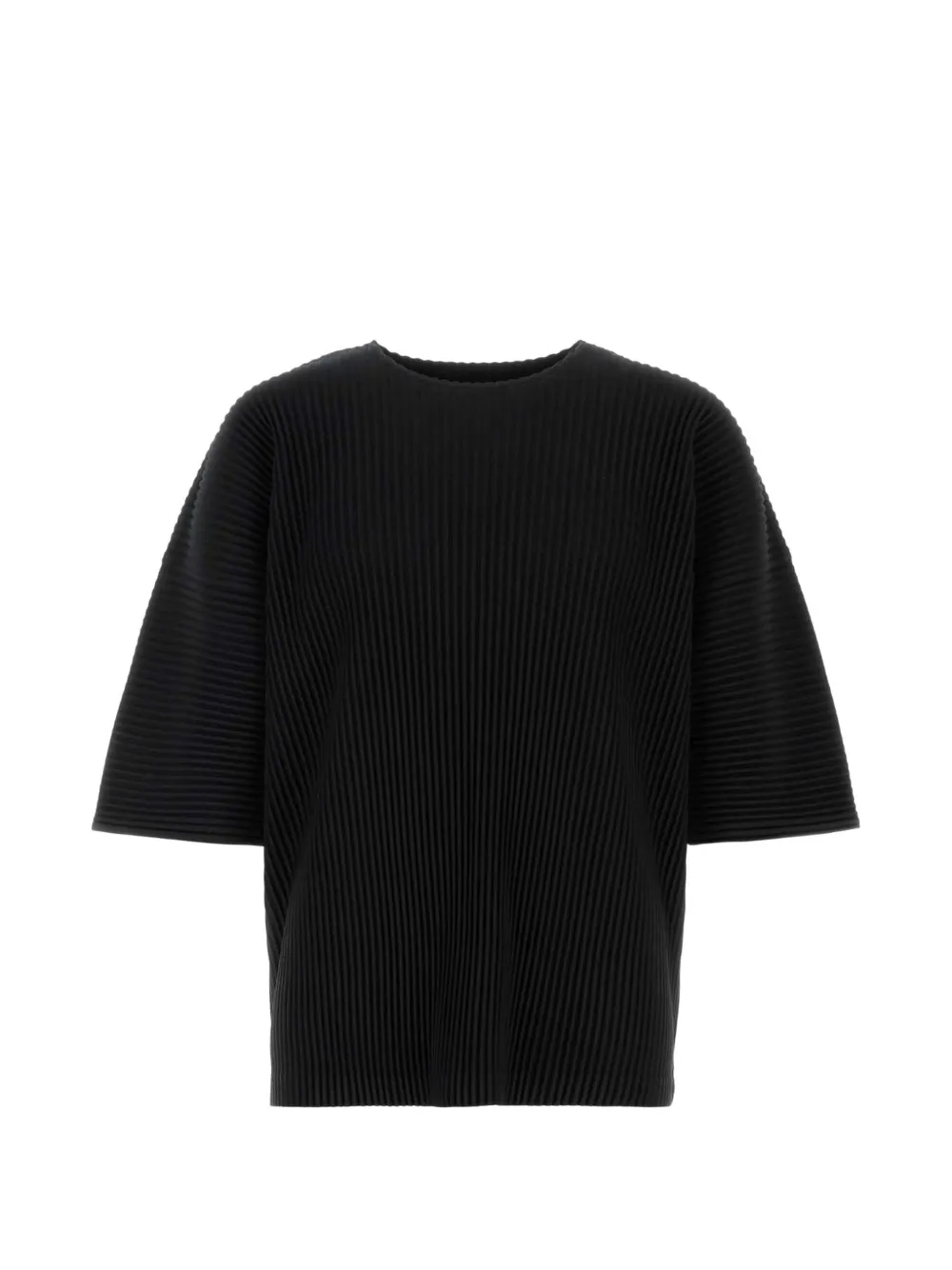 Homme Plissé Issey Miyake pleated T-shirt - Nero