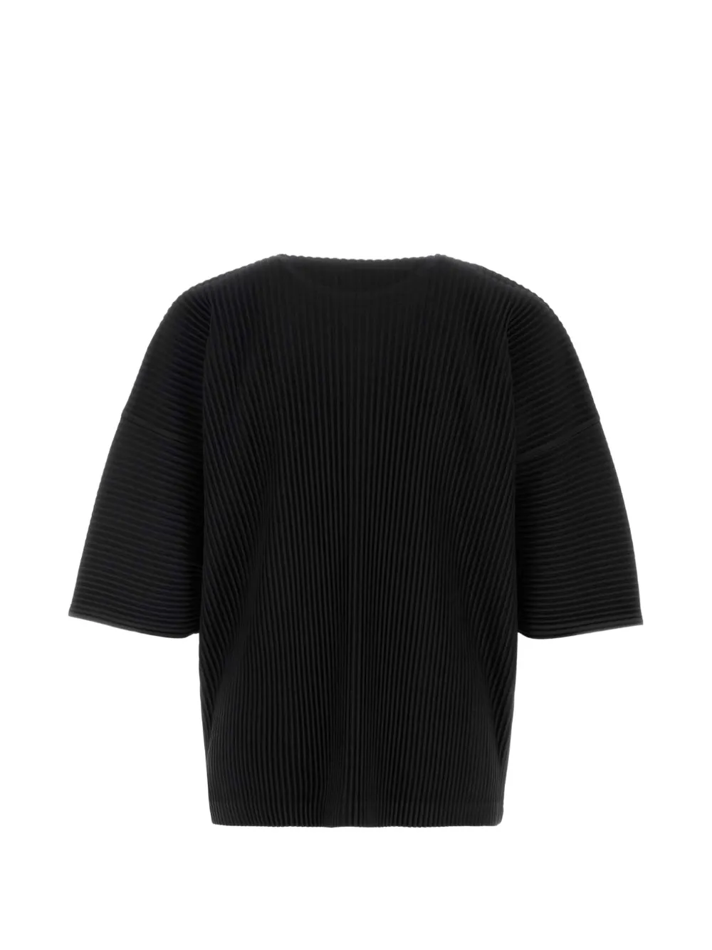 Homme Plissé Issey Miyake Plissé T-shirt Zwart