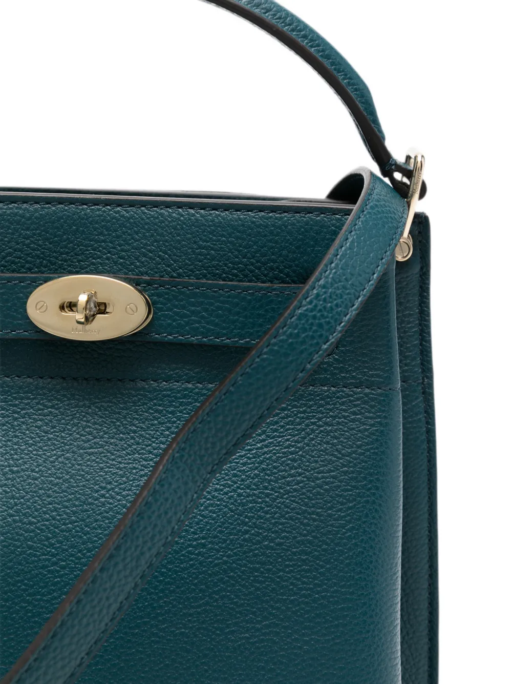 Mulberry Islington leren shopper Blauw