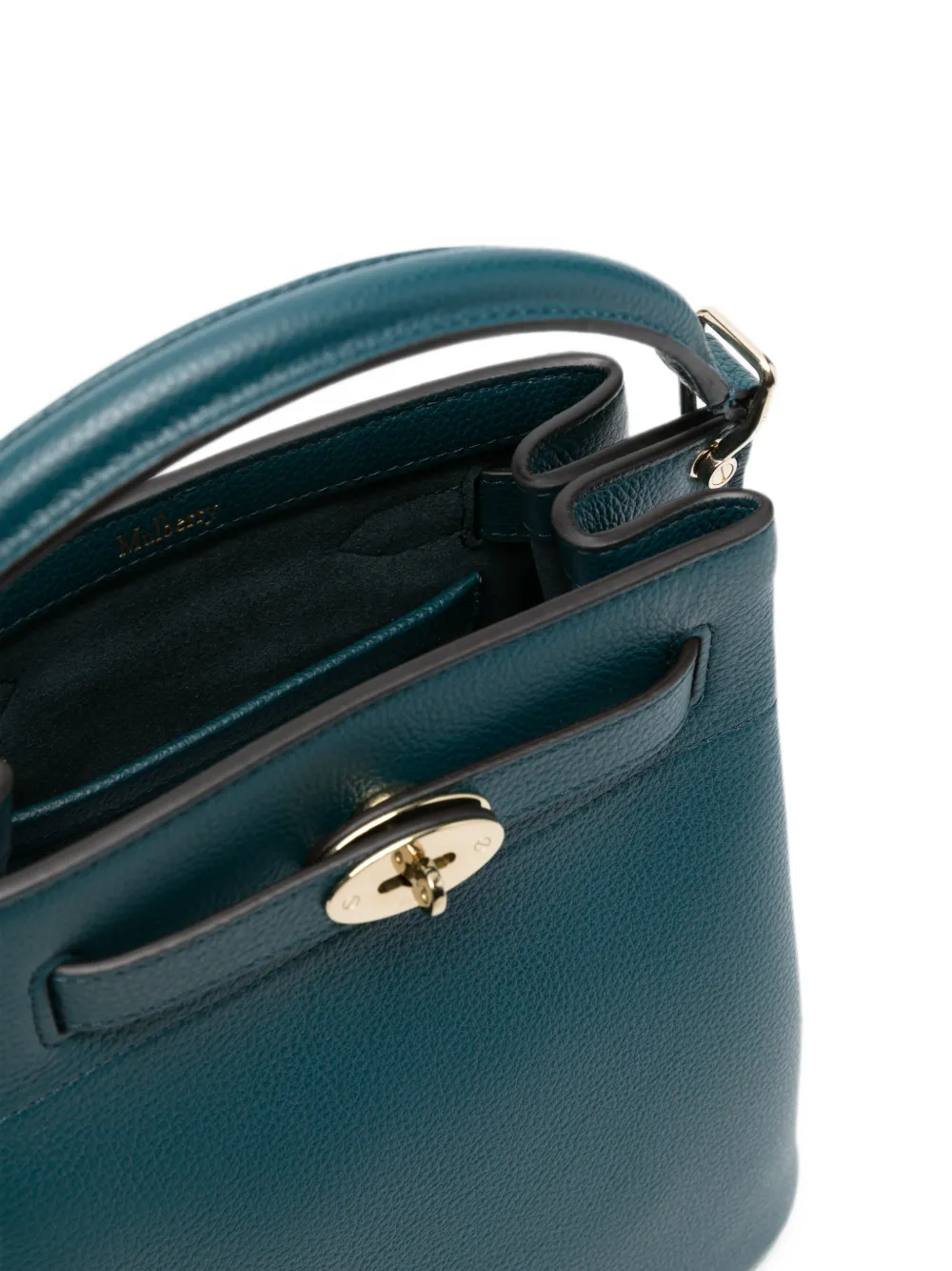 Mulberry Islington leren shopper Blauw