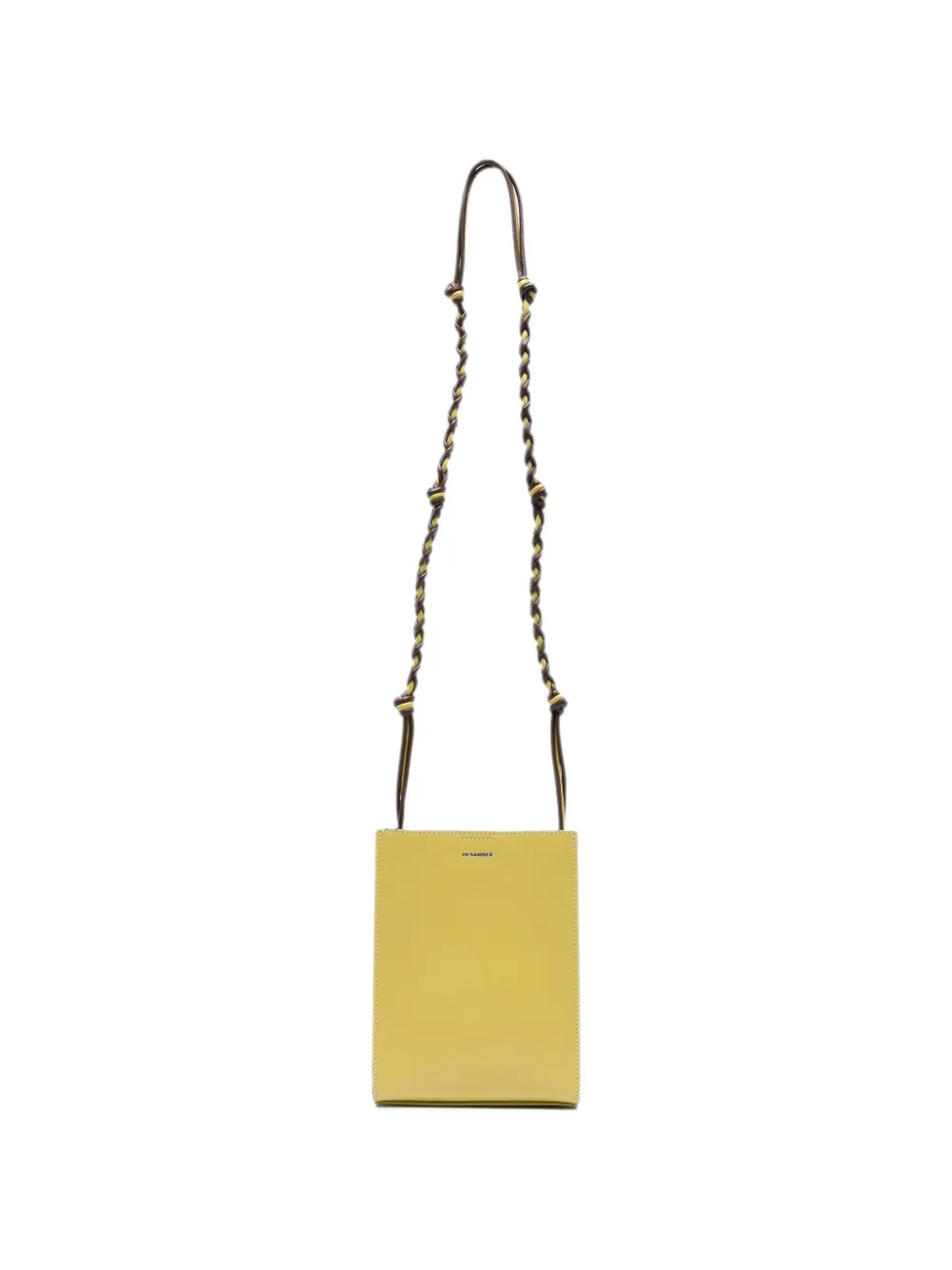 Jil Sander Tangle braided-strap cross-body - Giallo