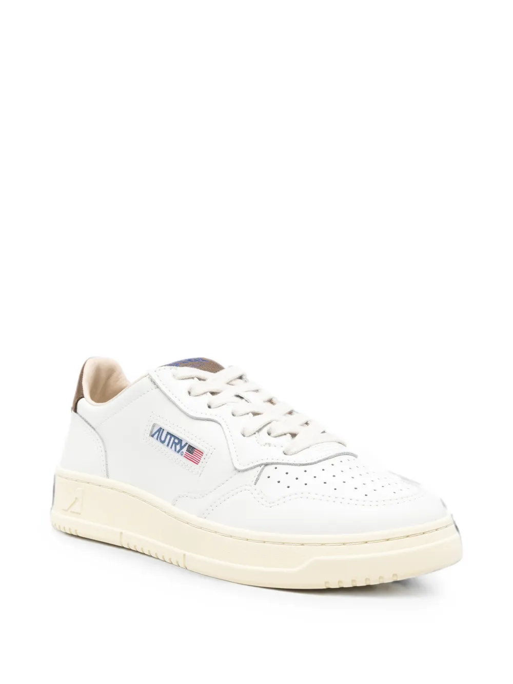 Autry Medalist logo-patch panelled sneakers Wit