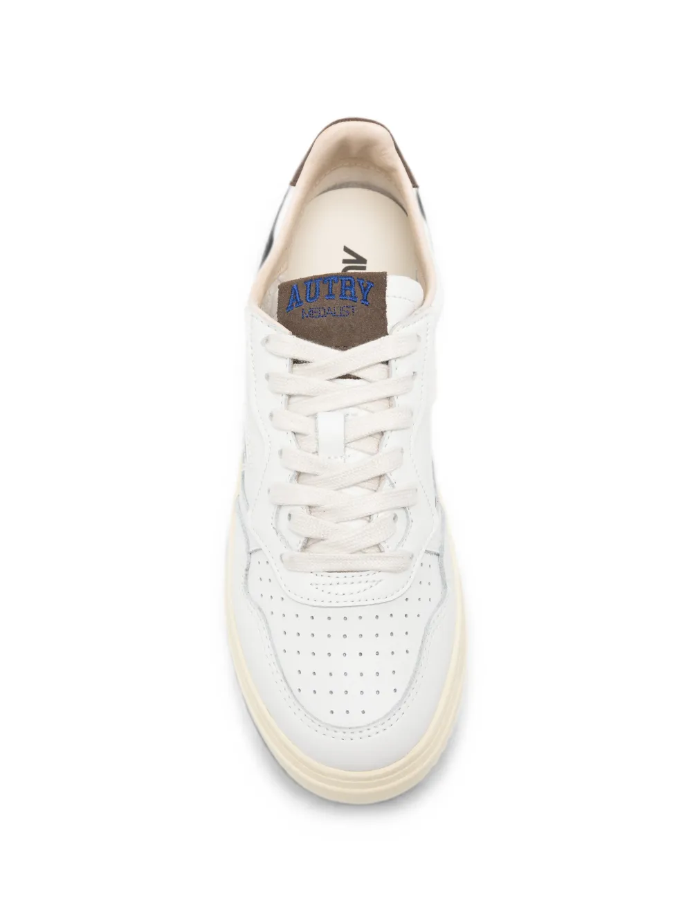 Autry Medalist logo-patch panelled sneakers Wit