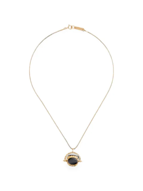ISABEL MARANT Hanae stone-pendant necklace