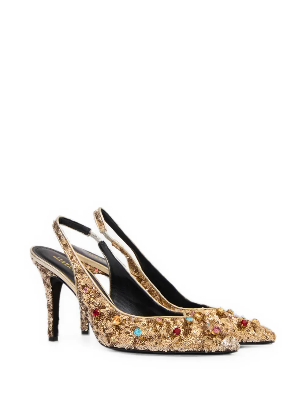 ISABEL MARANT Pafya sequin pumps Goud