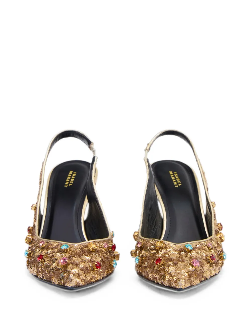 ISABEL MARANT Pafya sequin pumps Goud