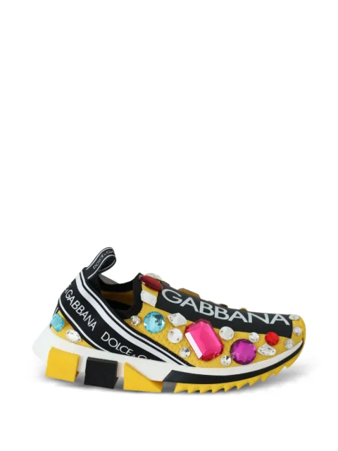 Dolce & Gabbana tenis con detalle de piedra