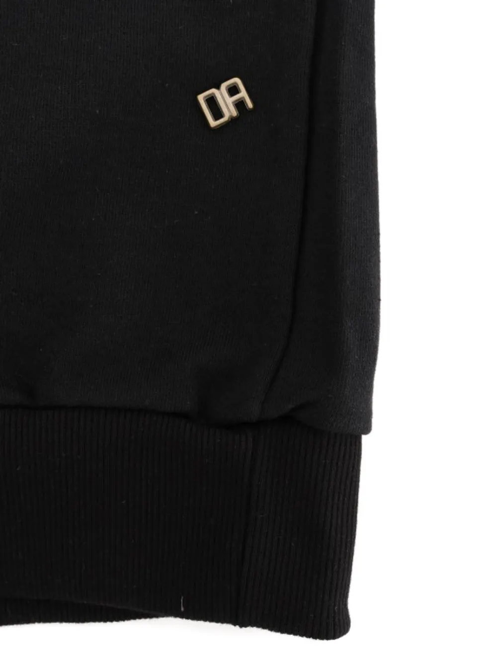 Daniele Alessandrini Hoodie met logoplakkaat Zwart