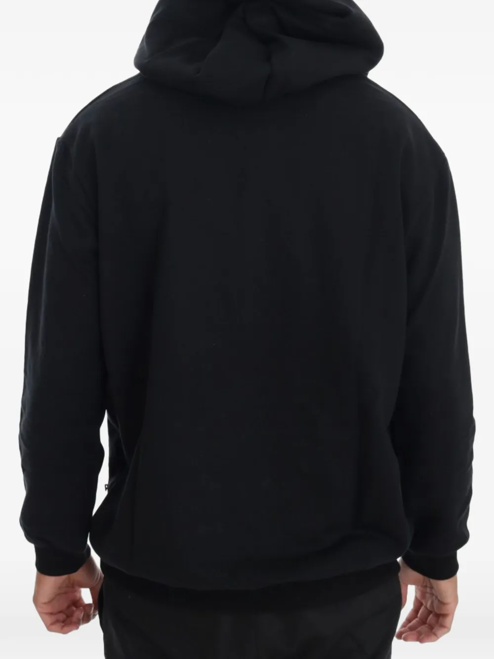 Daniele Alessandrini Hoodie met logoplakkaat Zwart