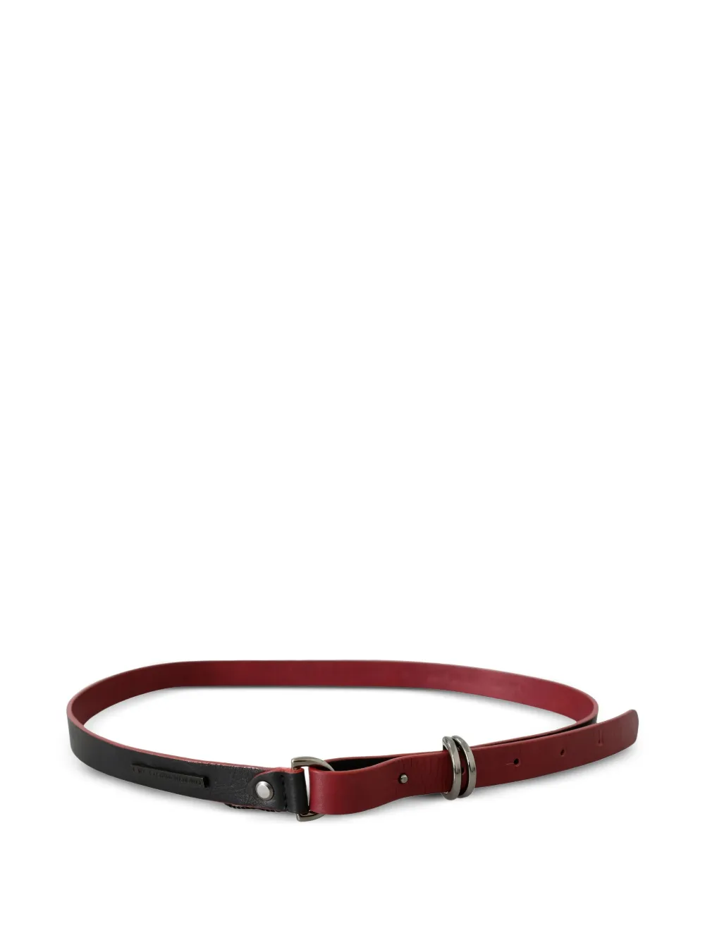 Costume National Smalle riem Zwart