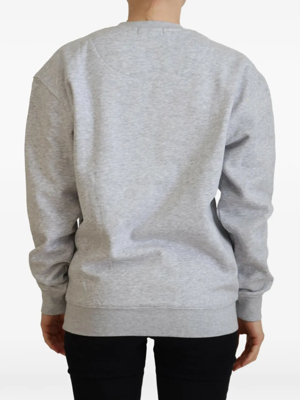 Philippe Model Paris Sweater met logoprint Grijs
