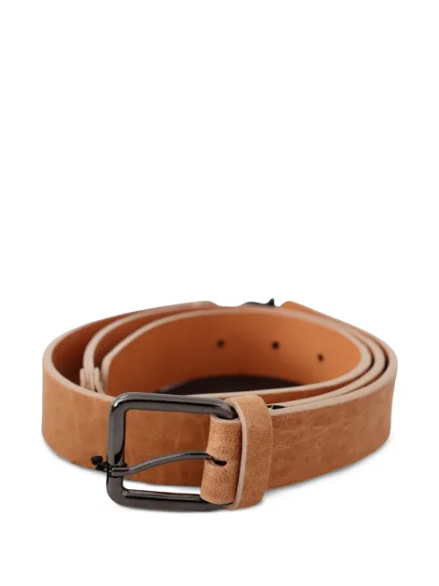Costume National buckle-fastening leather belt
