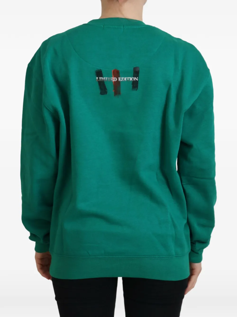 Philippe Model Paris Trui met logoprint Groen