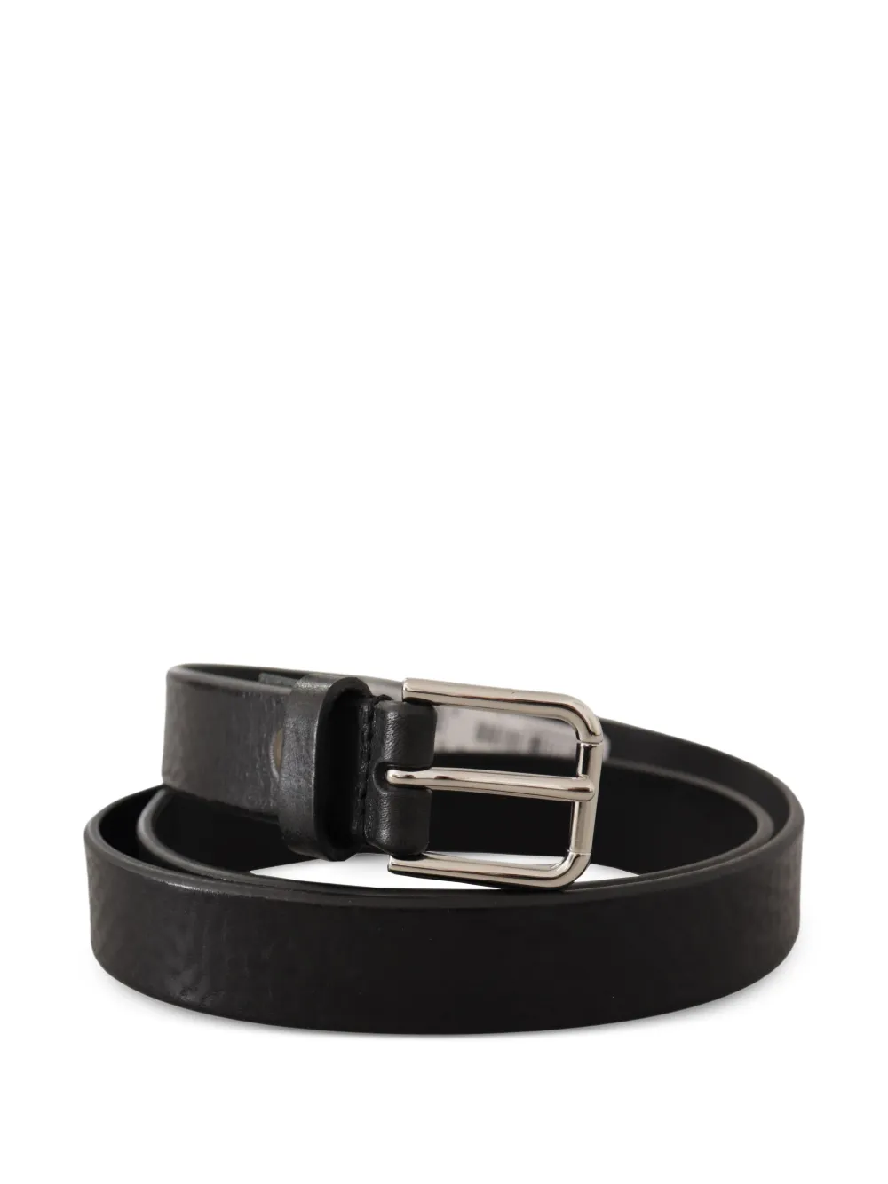 Dolce & Gabbana Cintura con logo inciso - Nero