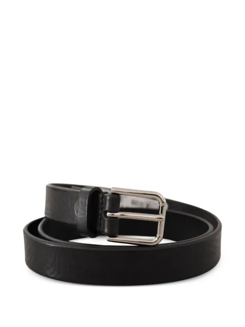 Dolce & Gabbana logo-engraved buckle belt