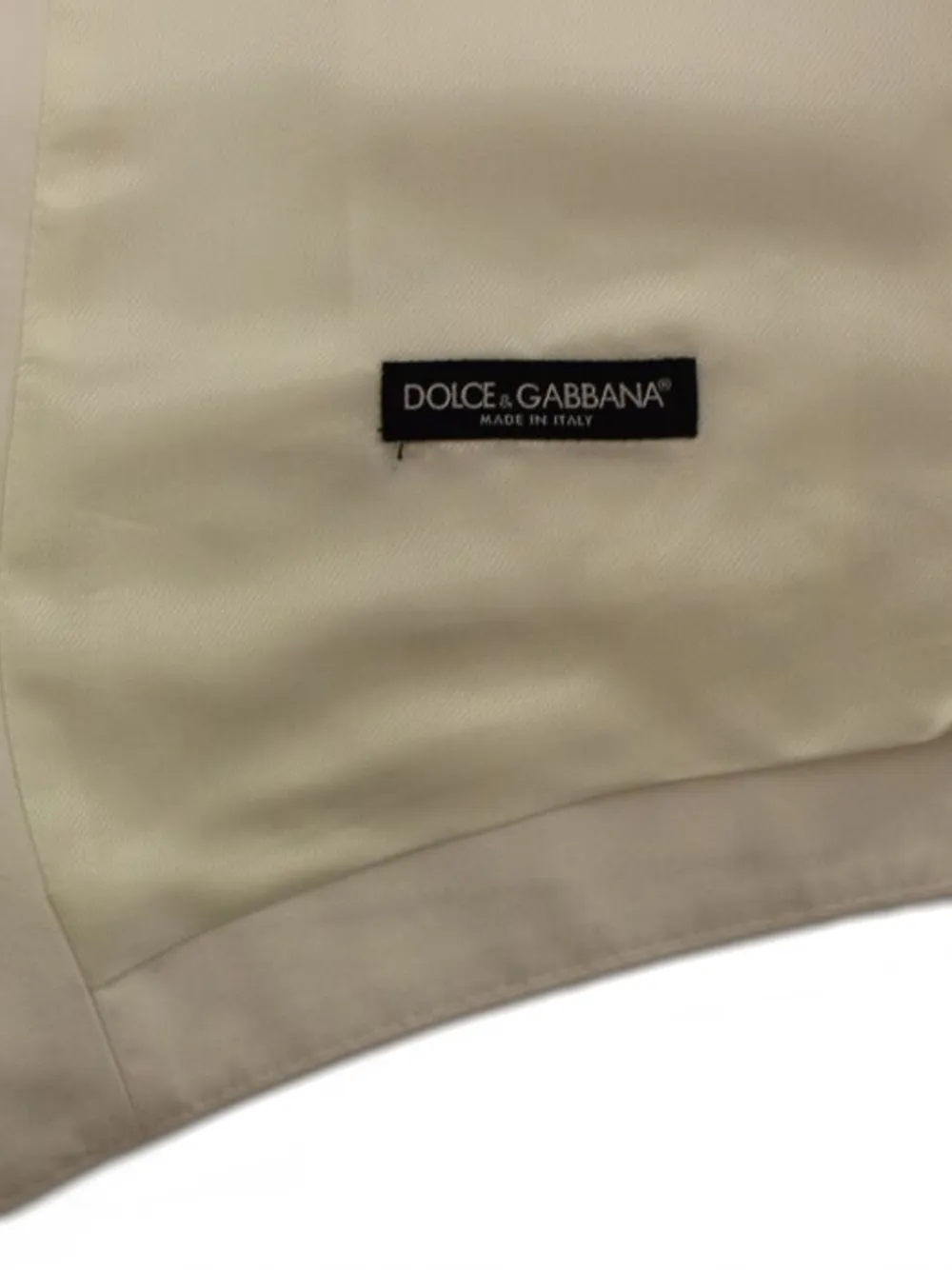 Dolce & Gabbana Classic gilet met enkele rij knopen Wit