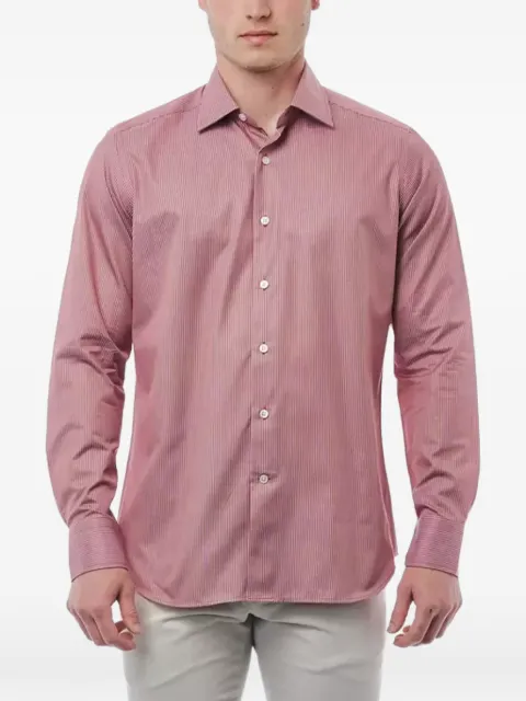 Bagutta camisa de algodón con rayas estampadas