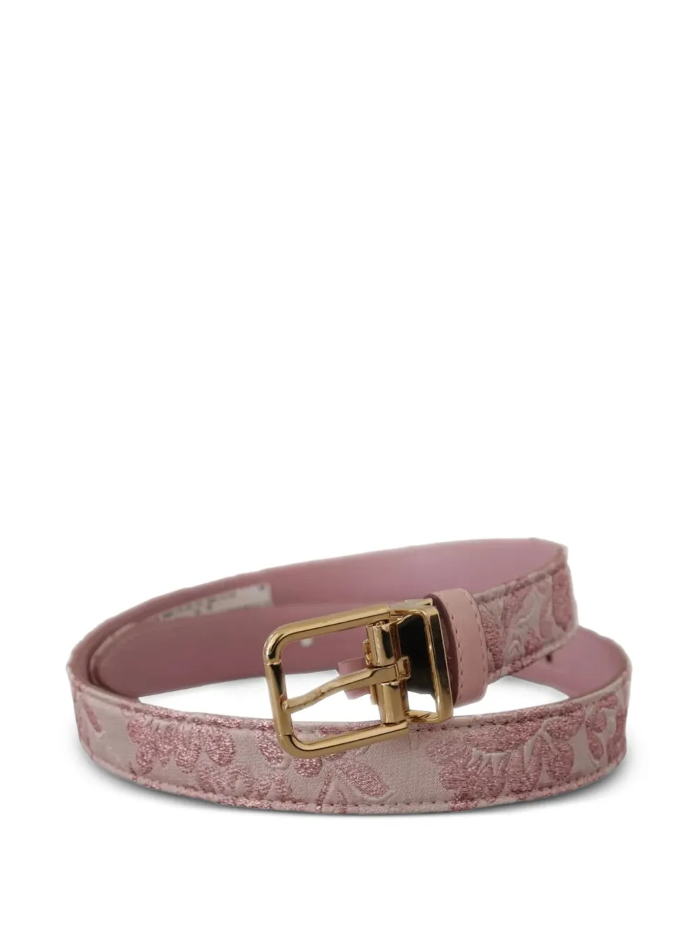 Dolce & Gabbana Riem met geborduurd jacquard Roze