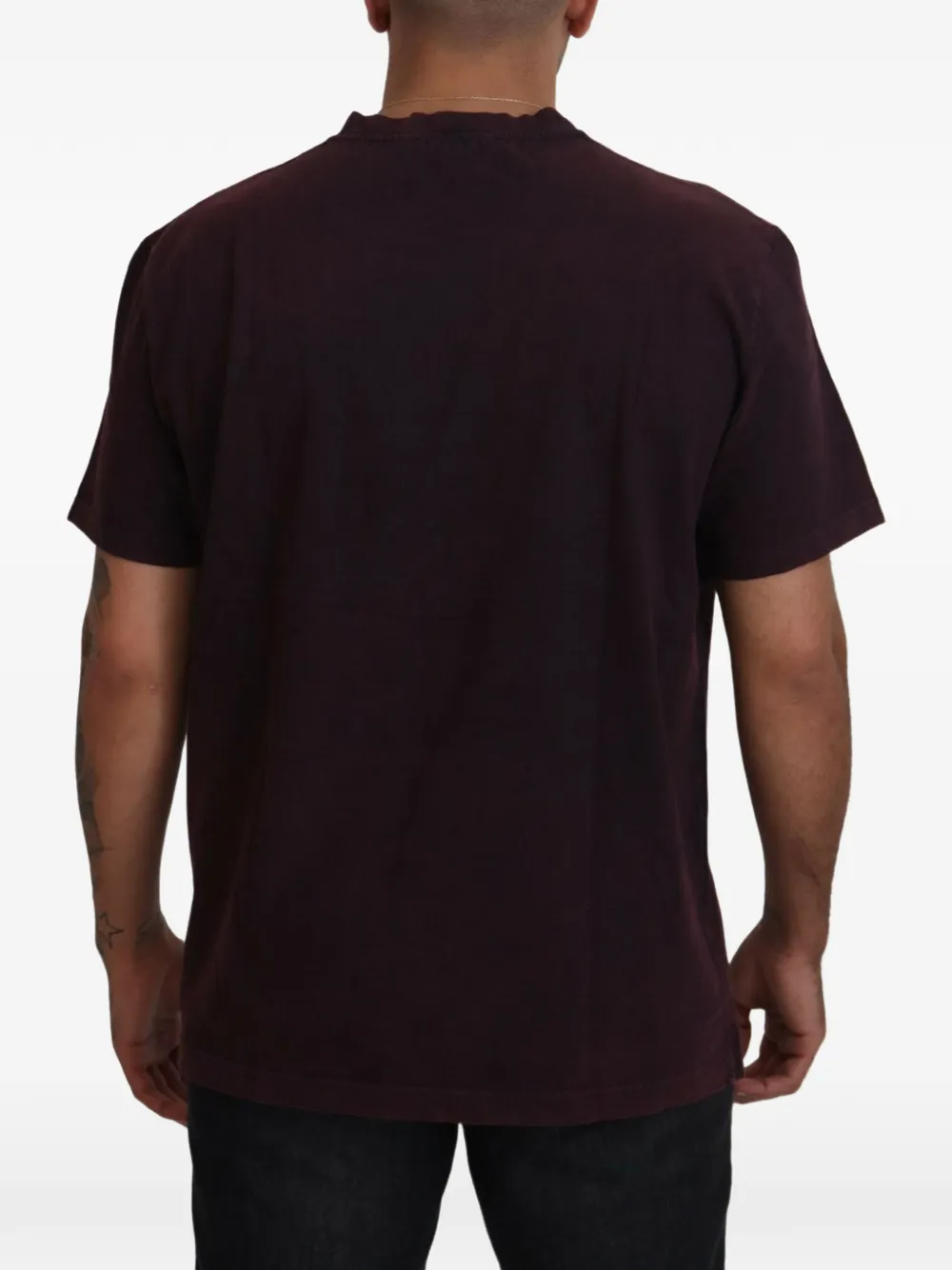 Dolce & Gabbana T-shirt met logopatch Rood