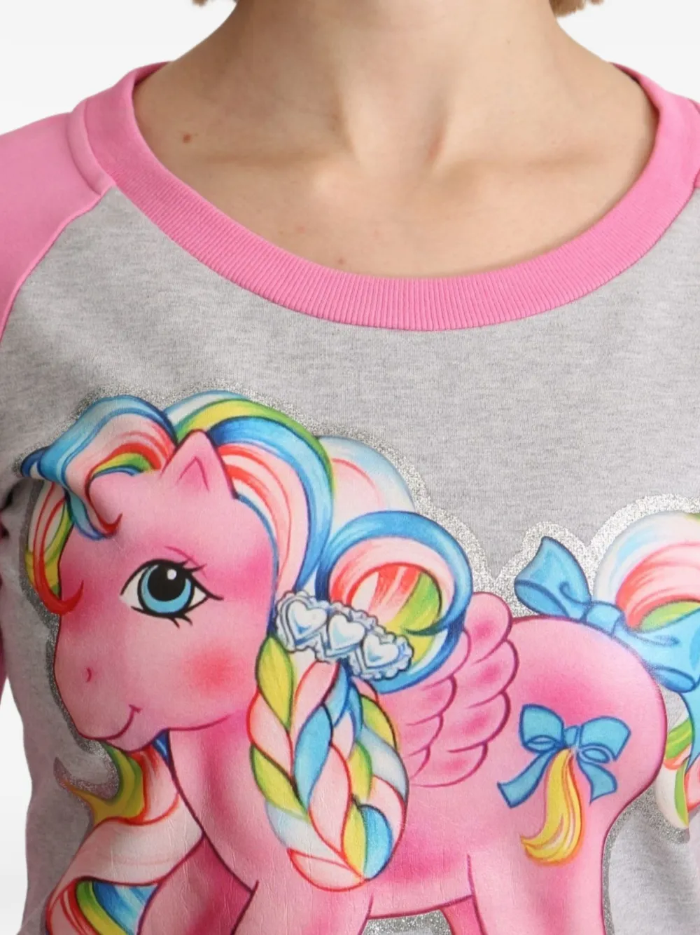 Moschino x My Little Pony mini-jurk met print Grijs