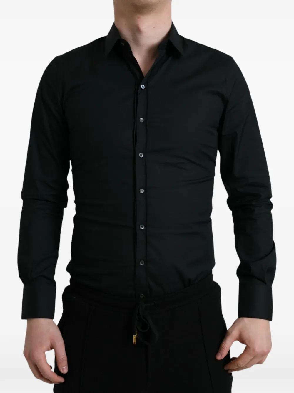 Dolce & Gabbana Camicia aderente - Nero