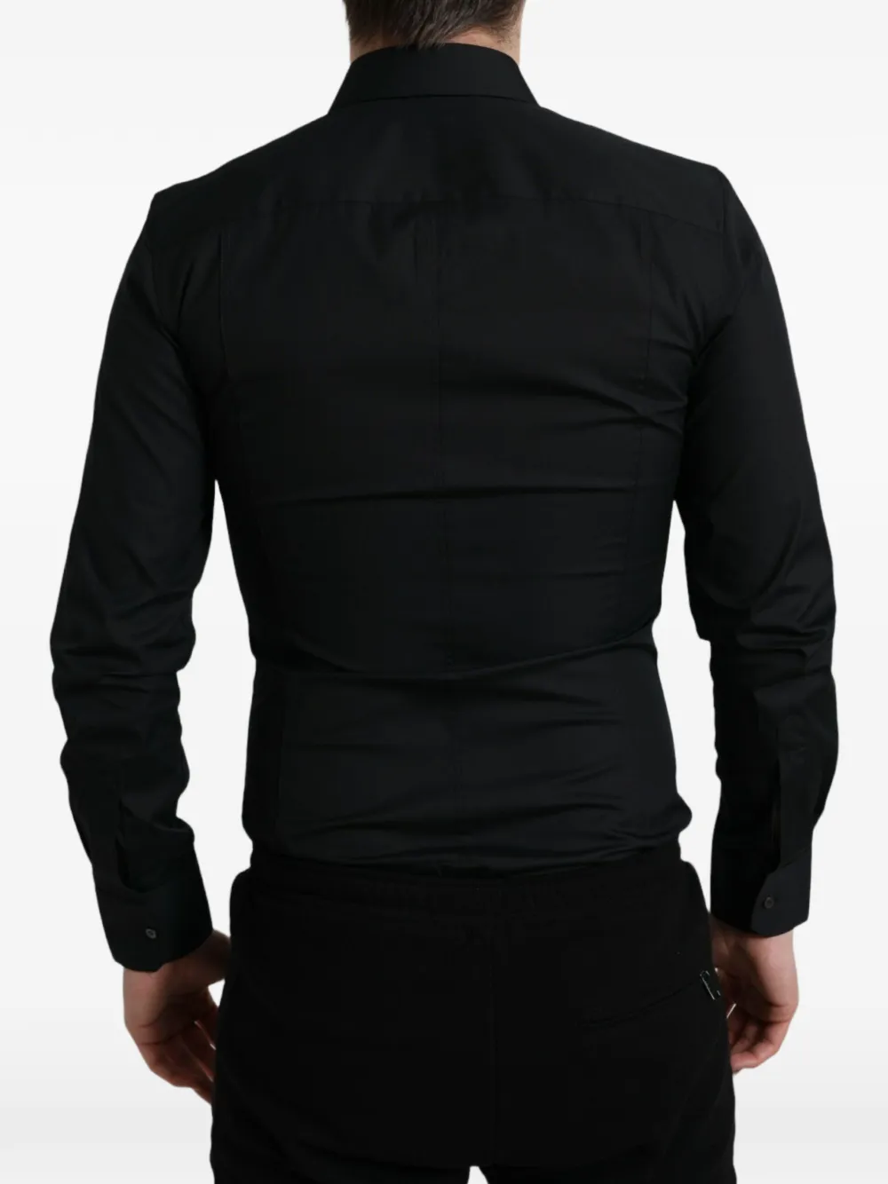 Dolce & Gabbana Getailleerd overhemd Zwart