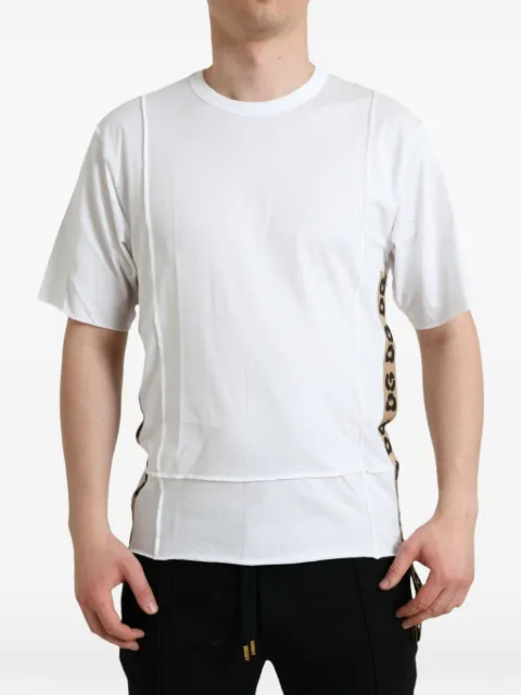 Dolce & Gabbana camiseta con franja del logo