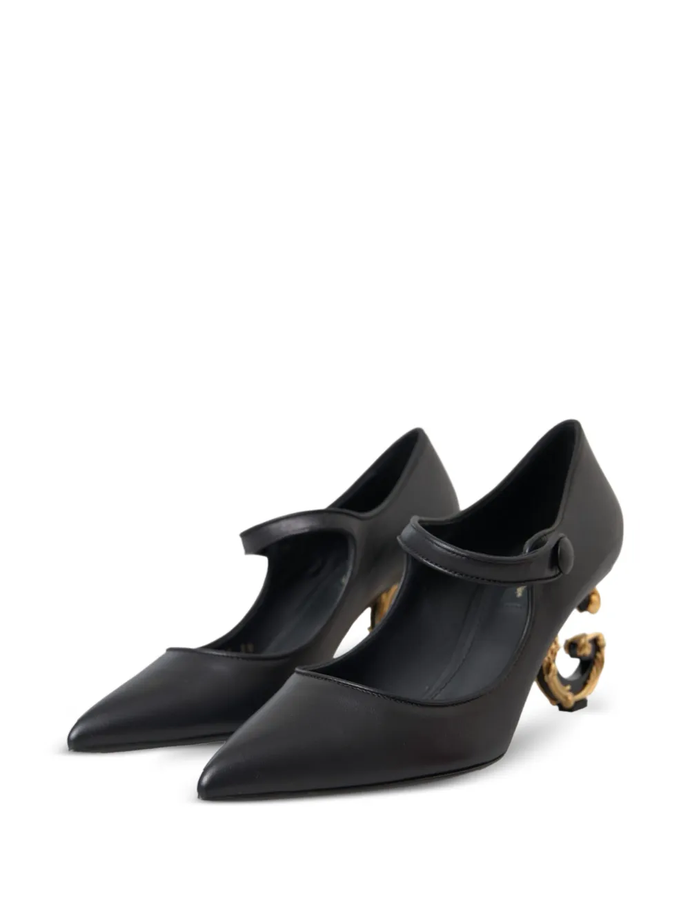 Dolce & Gabbana Mary Janes in pelle - Nero