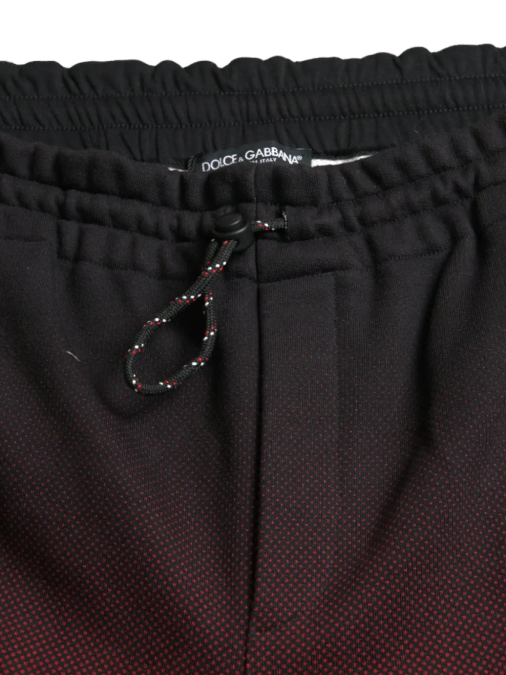 Dolce & Gabbana Ombré shorts met luipaardprint Zwart