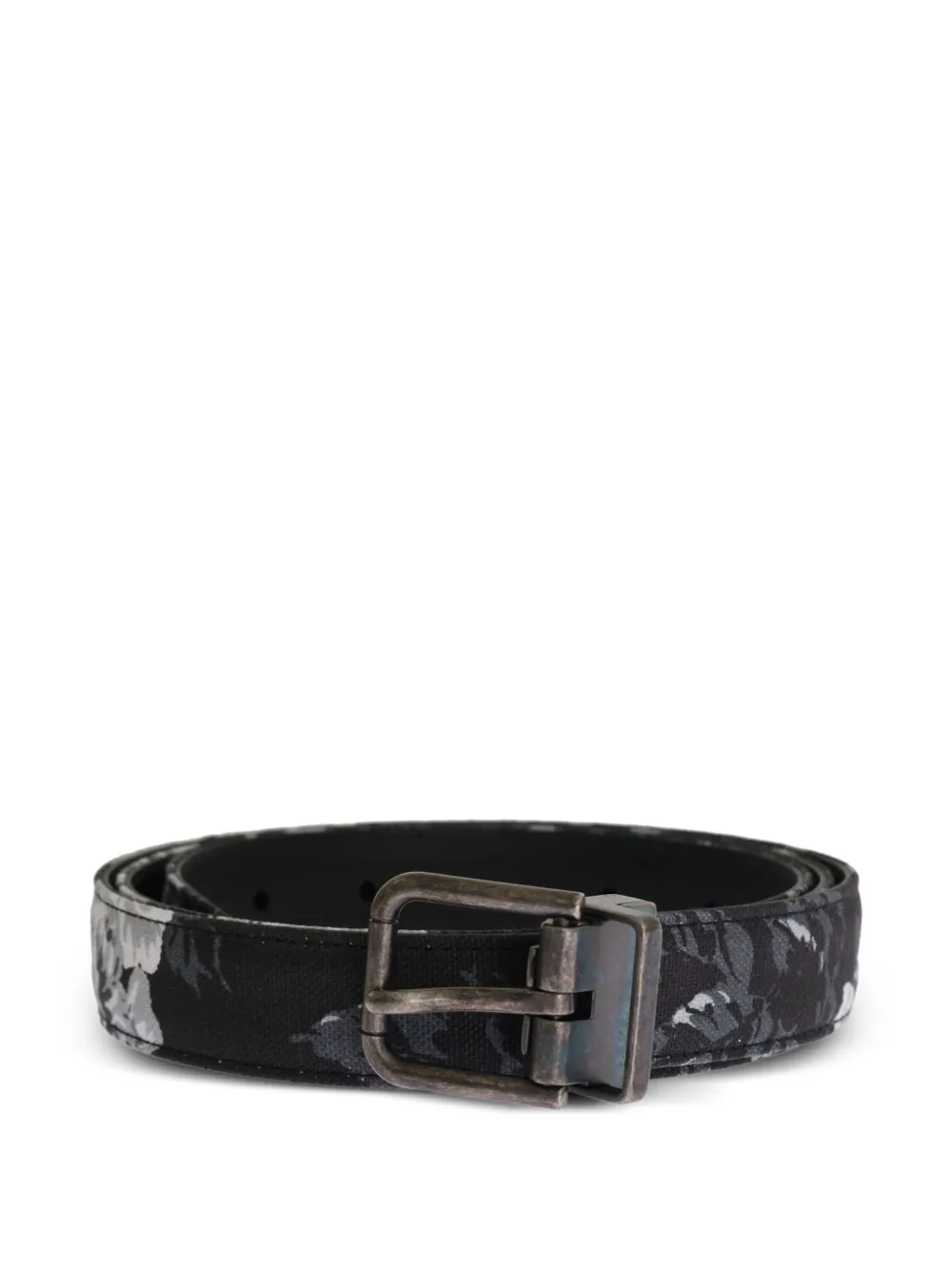 Dolce & Gabbana Cintura a fiori - Nero