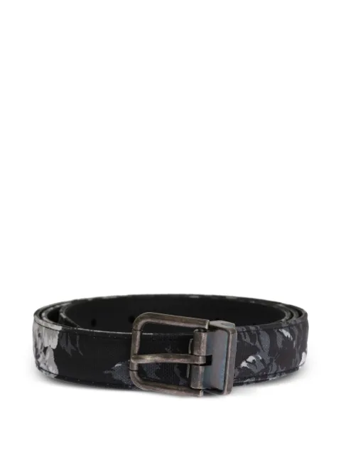Dolce & Gabbana floral-print belt