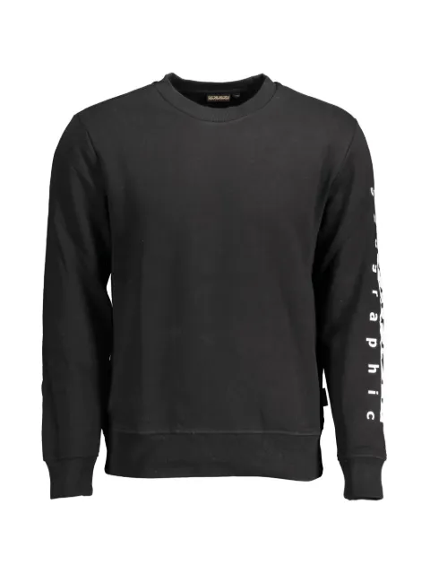 Napapijri graphic-print crew-neck sweater
