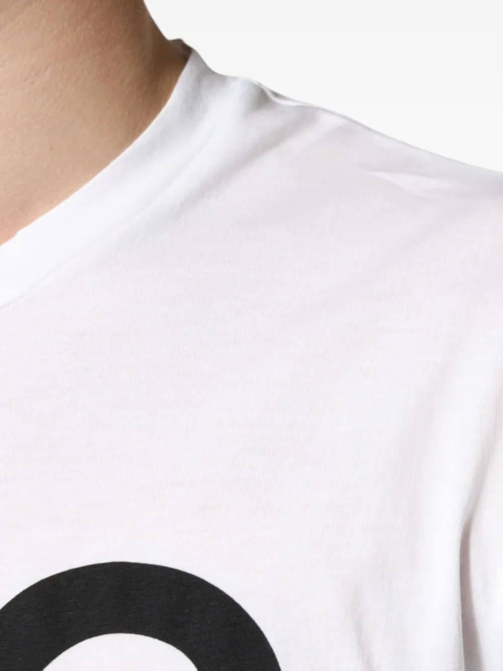 Dolce & Gabbana Fashion Is Here logoprinten T-shirt Wit