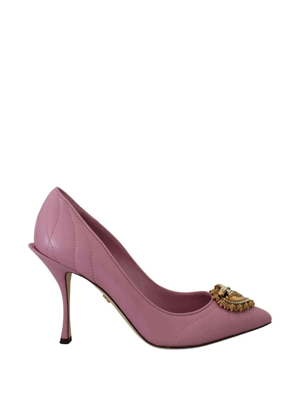 Dolce & Gabbana Gesteppte Devotion Pumps - Rosa