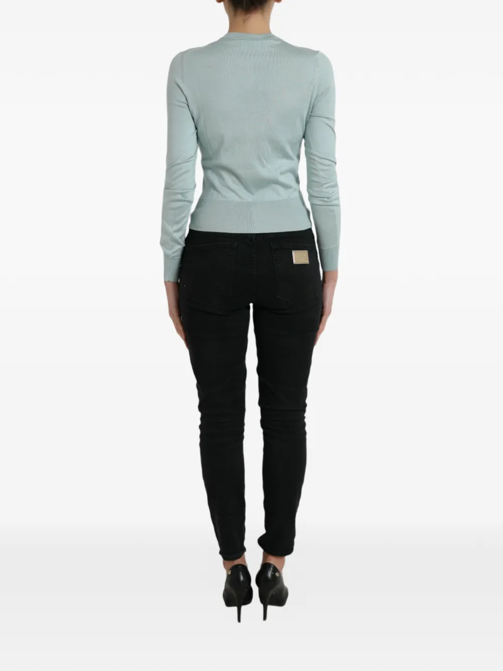 Dolce & Gabbana Vest met ronde hals Blauw