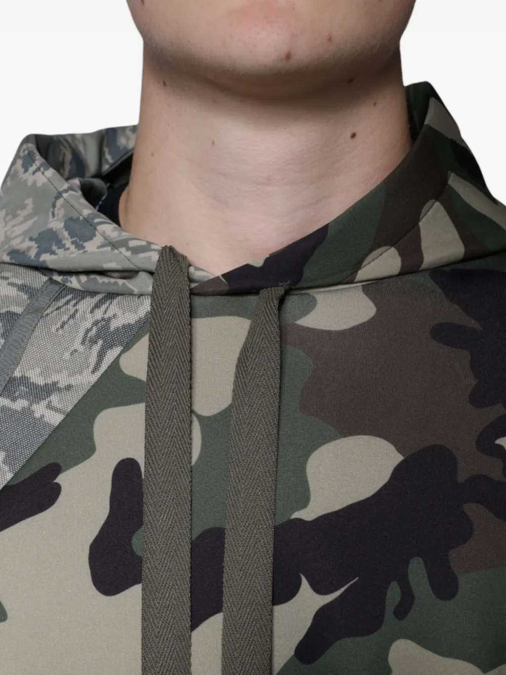 Dolce & Gabbana Hoodie met camouflageprint Groen