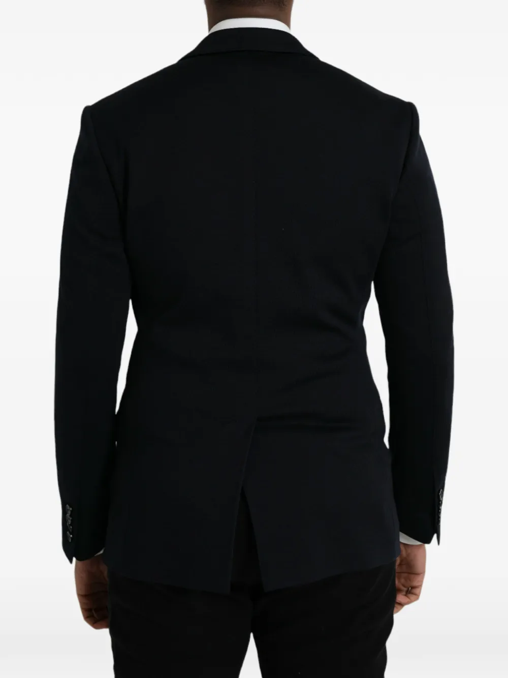 Dolce & Gabbana Blazer met enkele rij knopen Zwart