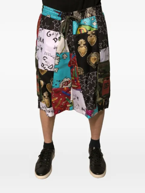 Dolce & Gabbana Cargo con design patchwork