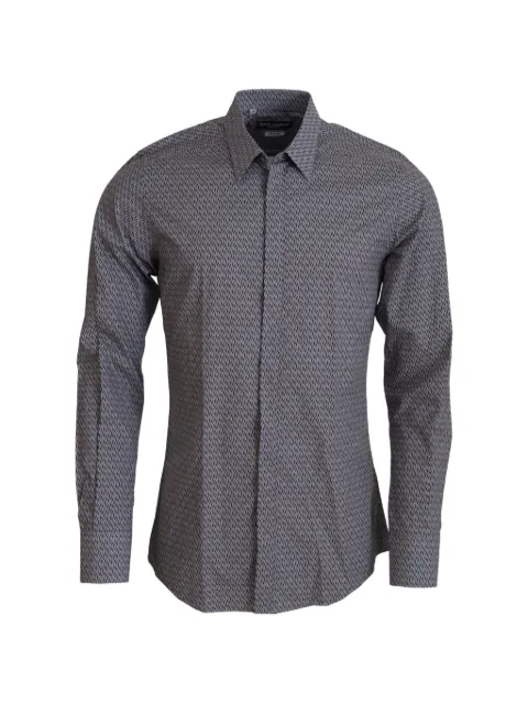 Dolce & Gabbana geometric-pattern shirt
