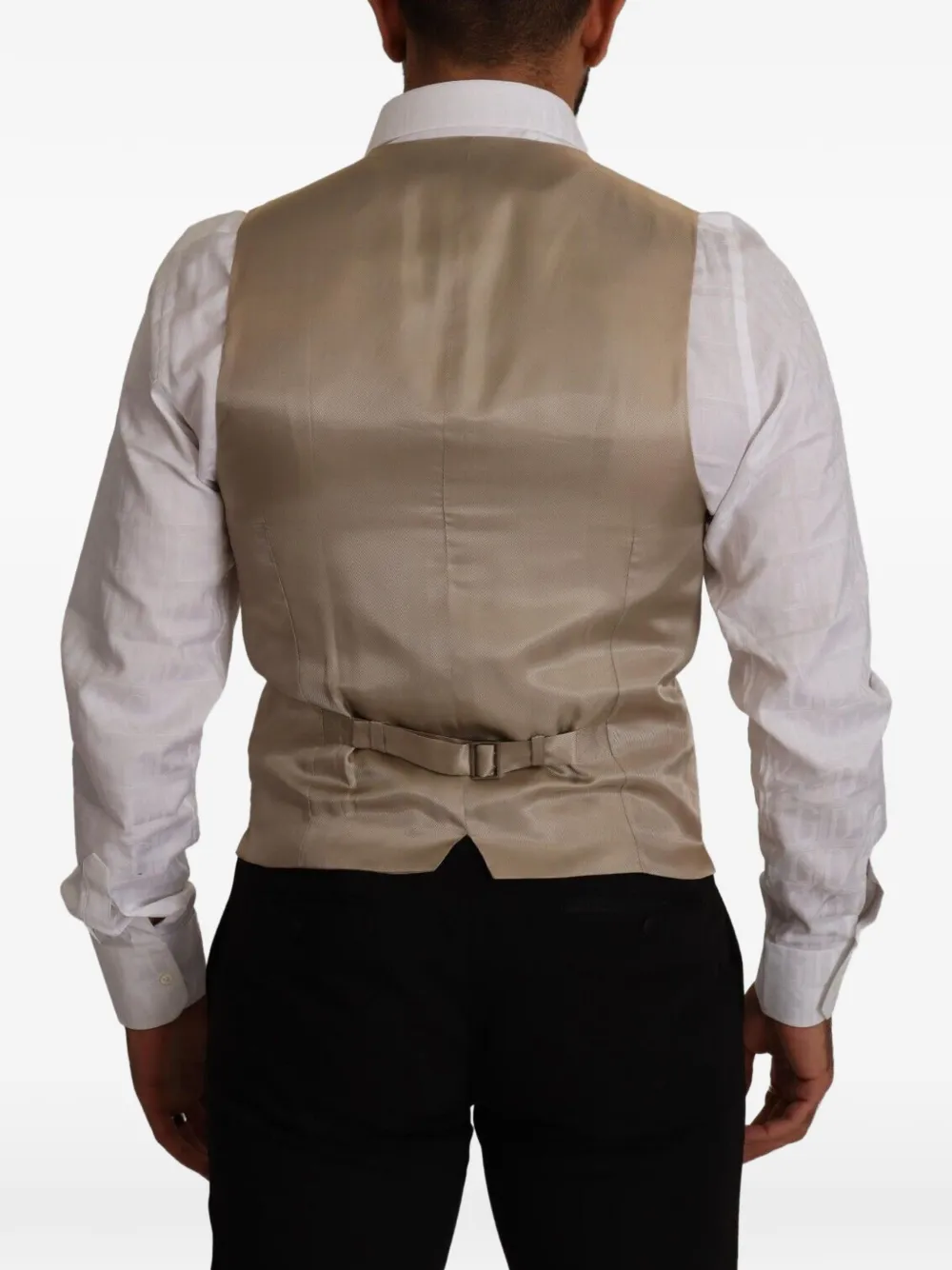 Dolce & Gabbana Gilet met V-hals Beige
