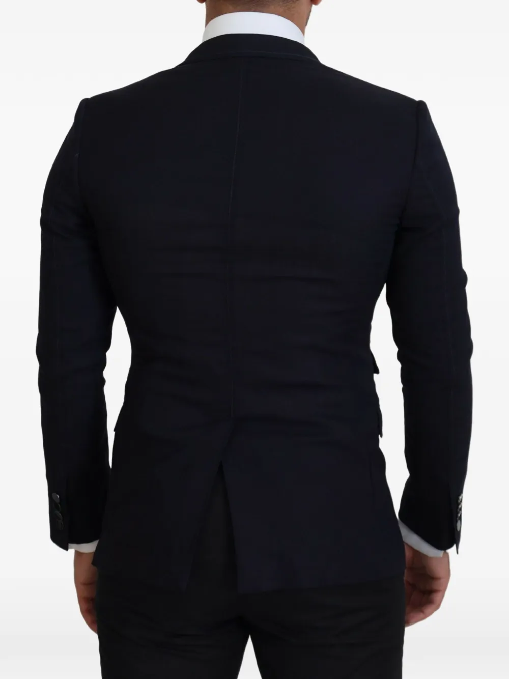 Dolce & Gabbana Blazer met dubbele rij knopen Blauw