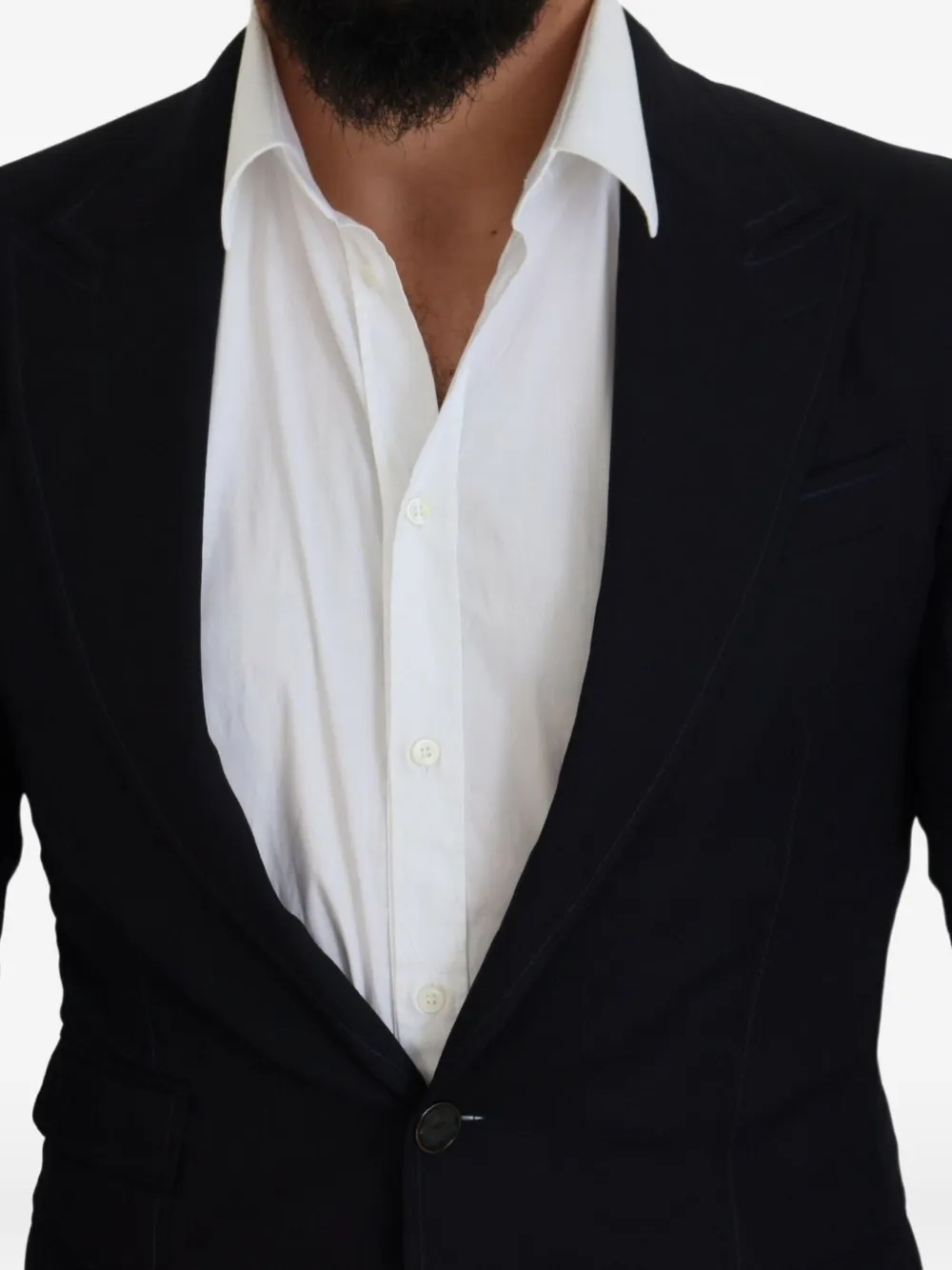 Dolce & Gabbana Blazer met dubbele rij knopen Blauw